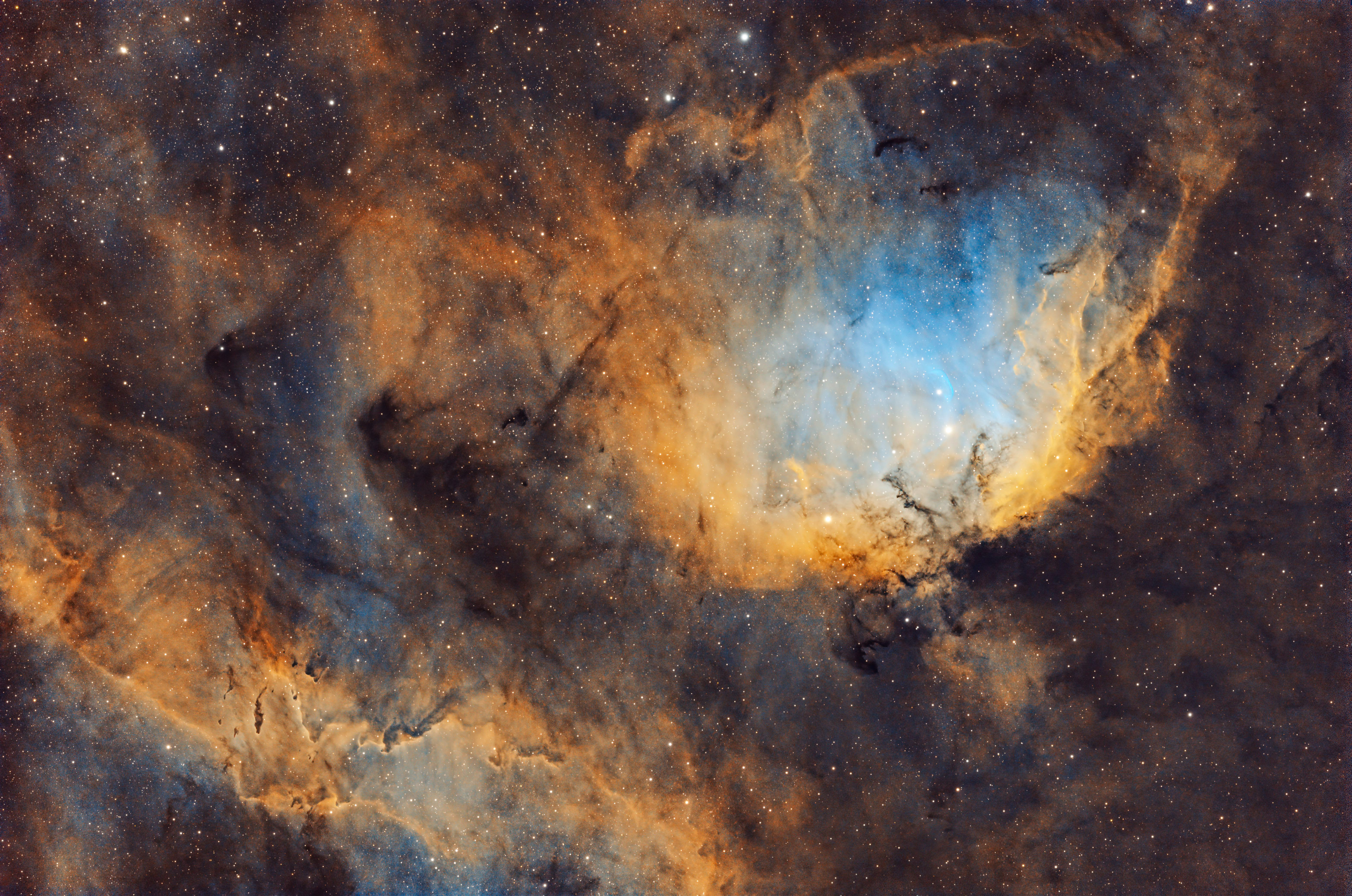 Nebulosa del Tulipán - Paleta SHO